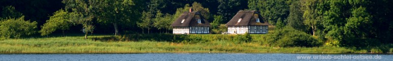 Reetdachkate Schlei Fotobanner