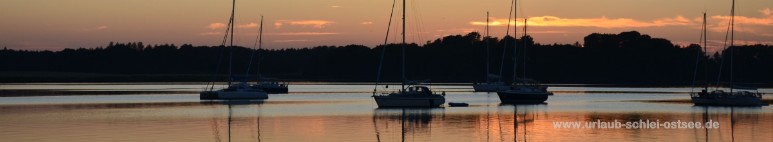 Ankerlieger Schlei Fotobanner