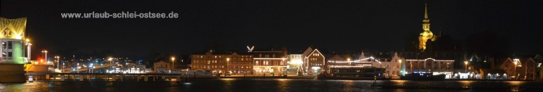 Kappeln bei Nacht Fotobanner